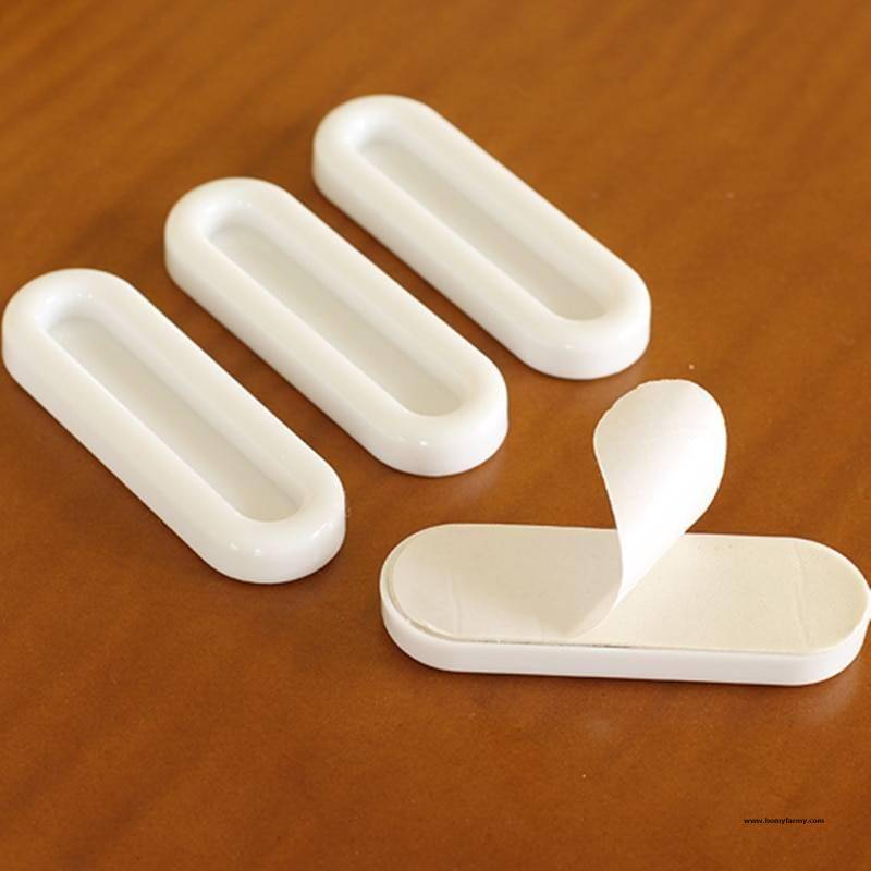 4pcs/set Multifunction Paste Type Doorknobs Glass Window Easy Open Tools Sliding Door Handles