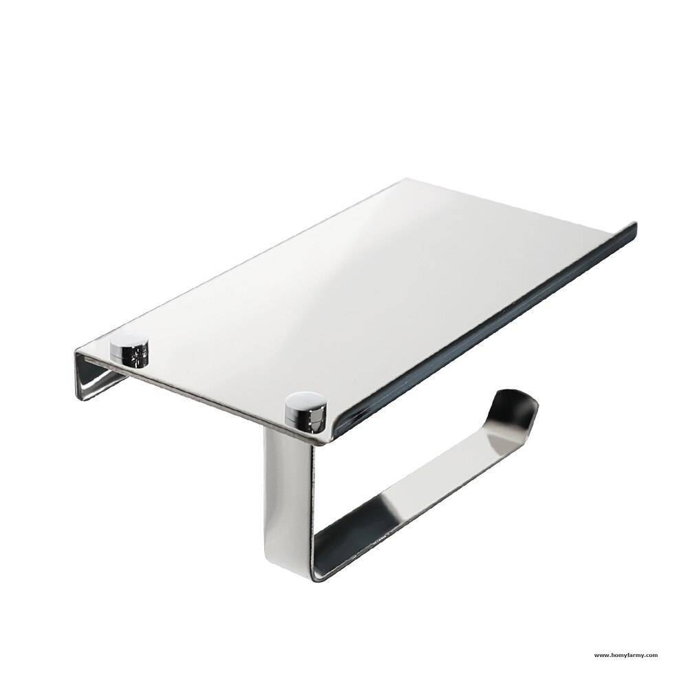 Stainless Steel Toilet Paper Roll Holder Stainless Steel Toilet Paper Roll Holder Bathroom Homy Farmy https://homyfarmy.com https://homyfarmy.com/stainless-steel-toilet-paper-roll-holder/