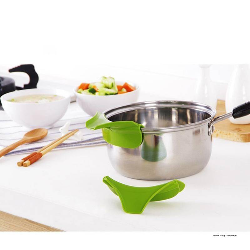 Kitchen Silicone Spills Deflector Funnel Kitchen Silicone Spills Deflector Funnel Kitchen  Homy Farmy https://homyfarmy.com https://homyfarmy.com/kitchen-silicone-spills-deflector-funnel/