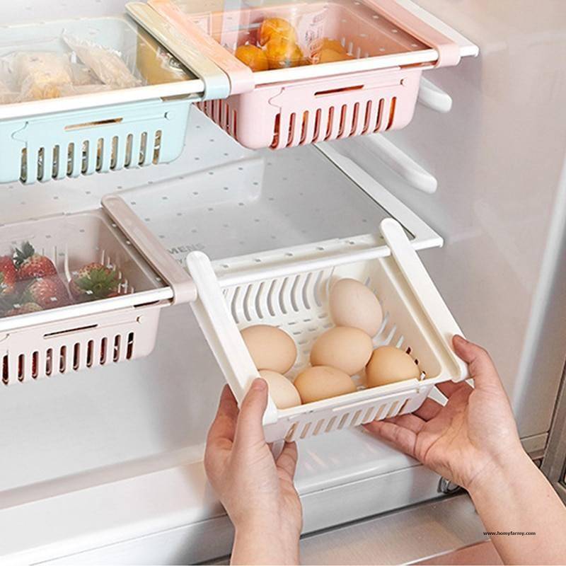 Refrigerator Plastic Adjustable Organizer Refrigerator Plastic Adjustable Organizer Kitchen Homy Farmy https://homyfarmy.com https://homyfarmy.com/refrigerator-plastic-adjustable-organizer/