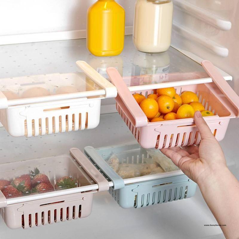 Refrigerator Plastic Adjustable Organizer Refrigerator Plastic Adjustable Organizer Kitchen Homy Farmy https://homyfarmy.com https://homyfarmy.com/refrigerator-plastic-adjustable-organizer/