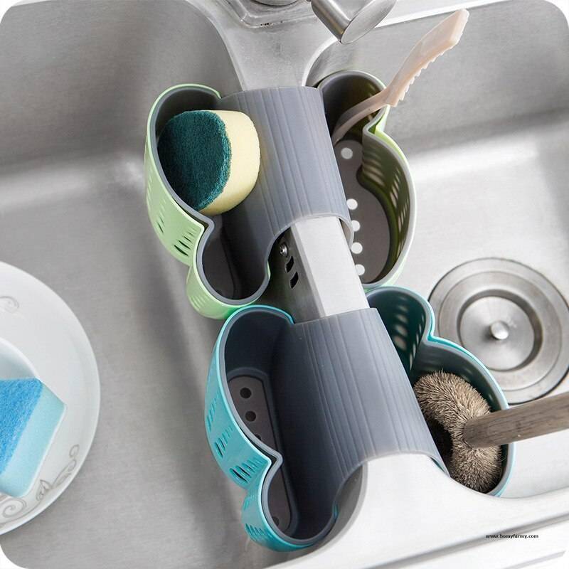 Kitchen Two Sided Sponge Sink Rack Kitchen Two Sided Sponge Sink Rack Kitchen Homy Farmy https://homyfarmy.com https://homyfarmy.com/kitchen-two-sided-sponge-sink-rack/