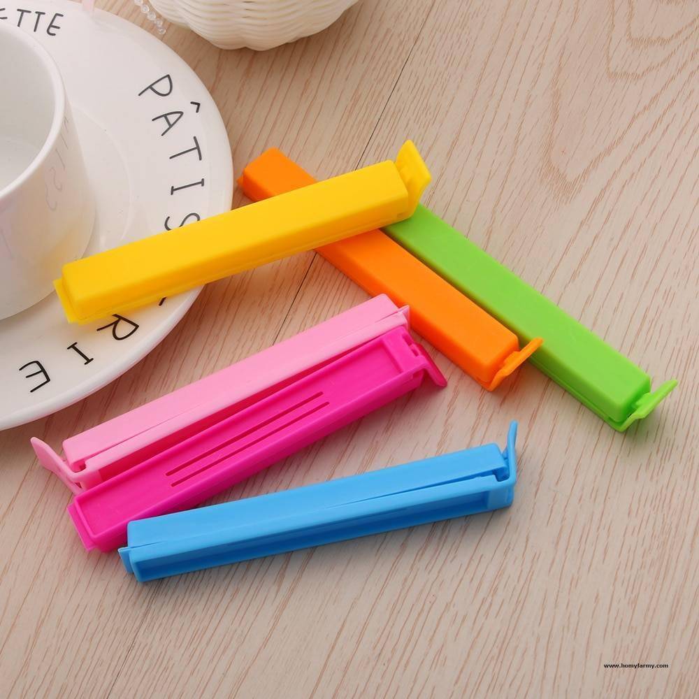 Food Bag Plastic Sealing Clips 10 PCS Food Bag Plastic Sealing Clips 10 PCS Kitchen  Homy Farmy https://homyfarmy.com https://homyfarmy.com/food-bag-plastic-sealing-clips-10-pcs/