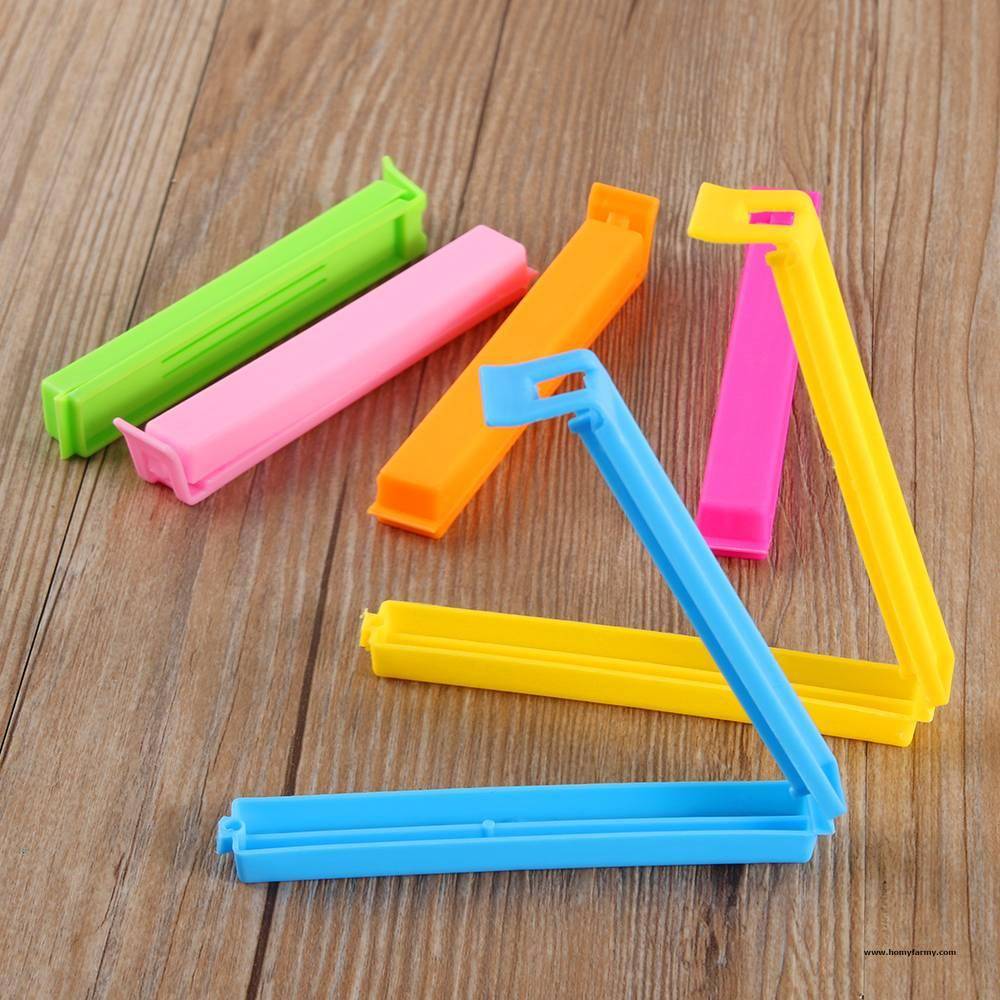 Food Bag Plastic Sealing Clips 10 PCS Food Bag Plastic Sealing Clips 10 PCS Kitchen  Homy Farmy https://homyfarmy.com https://homyfarmy.com/food-bag-plastic-sealing-clips-10-pcs/