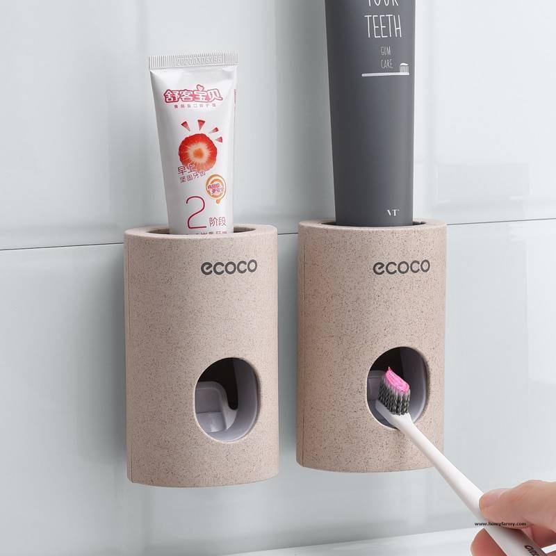 Automatic Dust-Proof Toothpaste Dispenser Automatic Dust-Proof Toothpaste Dispenser Bathroom Homy Farmy https://homyfarmy.com https://homyfarmy.com/automatic-dust-proof-toothpaste-dispenser/