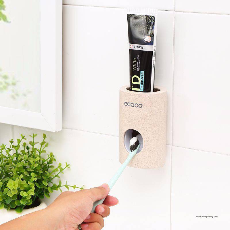Automatic Dust-Proof Toothpaste Dispenser Automatic Dust-Proof Toothpaste Dispenser Bathroom Homy Farmy https://homyfarmy.com https://homyfarmy.com/automatic-dust-proof-toothpaste-dispenser/