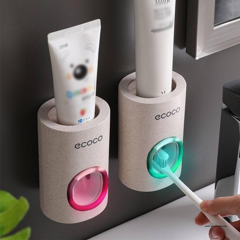 Automatic Dust-Proof Toothpaste Dispenser Automatic Dust-Proof Toothpaste Dispenser Bathroom Homy Farmy https://homyfarmy.com https://homyfarmy.com/automatic-dust-proof-toothpaste-dispenser/