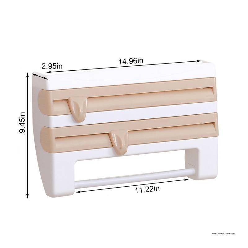 Wall-Mount Mutifunction Kitchen Organizer Wall-Mount Mutifunction Kitchen Organizer Home Improvement Homy Farmy https://homyfarmy.com https://homyfarmy.com/wall-mount-mutifunction-kitchen-organizer/