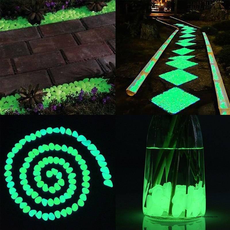 Decorative Luminous Stones Decorative Luminous Stones Garden Homy Farmy https://homyfarmy.com https://homyfarmy.com/decorative-luminous-stones/