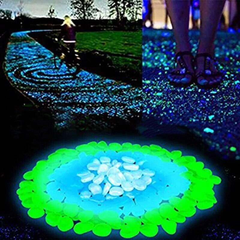 Decorative Luminous Stones Decorative Luminous Stones Garden Homy Farmy https://homyfarmy.com https://homyfarmy.com/decorative-luminous-stones/