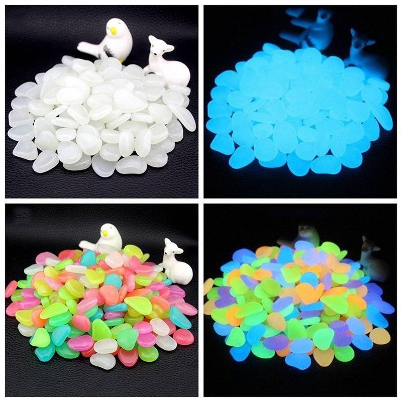 Decorative Luminous Stones Decorative Luminous Stones Garden Homy Farmy https://homyfarmy.com https://homyfarmy.com/decorative-luminous-stones/