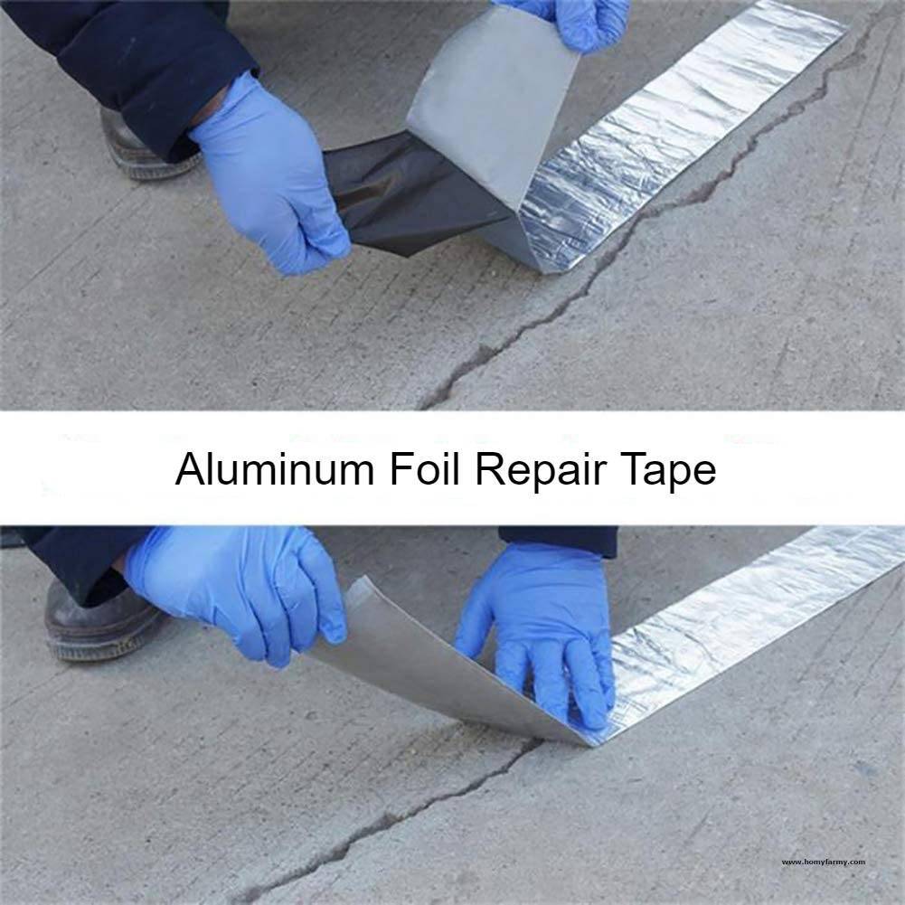 Aluminum Foil Repair Tape Aluminum Foil Repair Tape Tools and Repair  Homy Farmy https://homyfarmy.com https://homyfarmy.com/aluminum-foil-repair-tape/