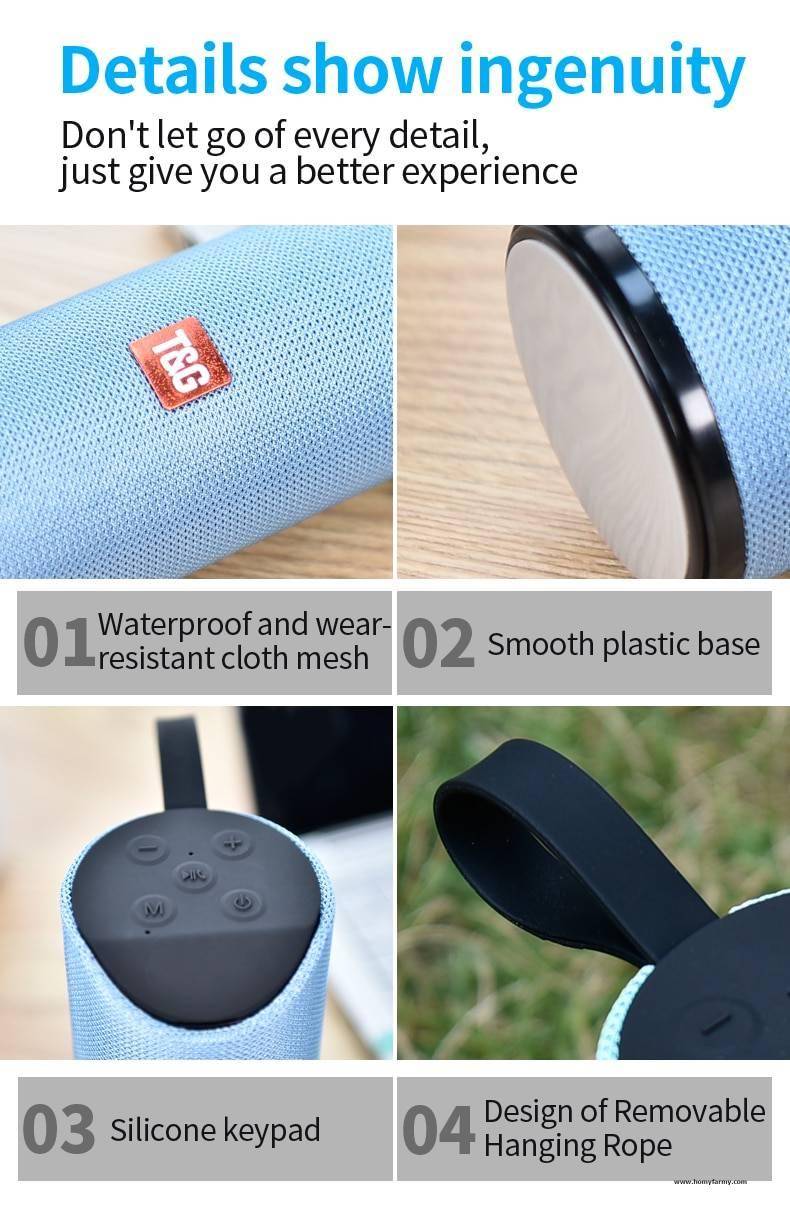 Portable Wireless Bluetooth Speaker Portable Wireless Bluetooth Speaker Home Improvement Homy Farmy https://homyfarmy.com https://homyfarmy.com/portable-wireless-bluetooth-speaker/