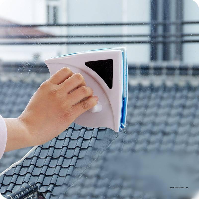 Double Sided Magnetic Window Cleaning Brush Double Sided Magnetic Window Cleaning Brush Cleaning Homy Farmy https://homyfarmy.com https://homyfarmy.com/double-sided-magnetic-window-cleaning-brush/