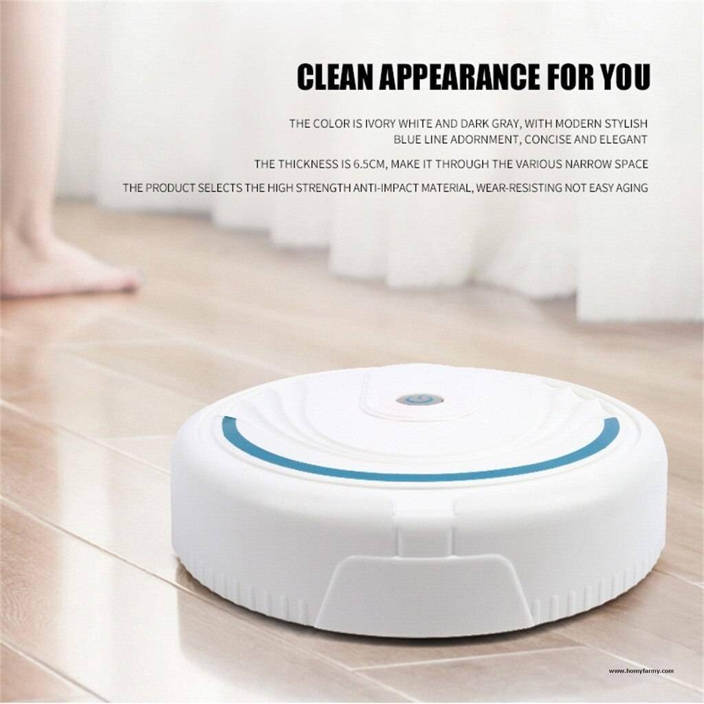 Low Noise Auto Robot Mini Vacuum Cleaner - Homy Farmy