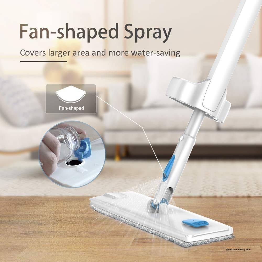 Spray Microfibre Mop With Touch Free Rinse Spray Microfibre Mop With Touch Free Rinse Cleaning Homy Farmy https://homyfarmy.com https://homyfarmy.com/hands-free-microfiber-mop/