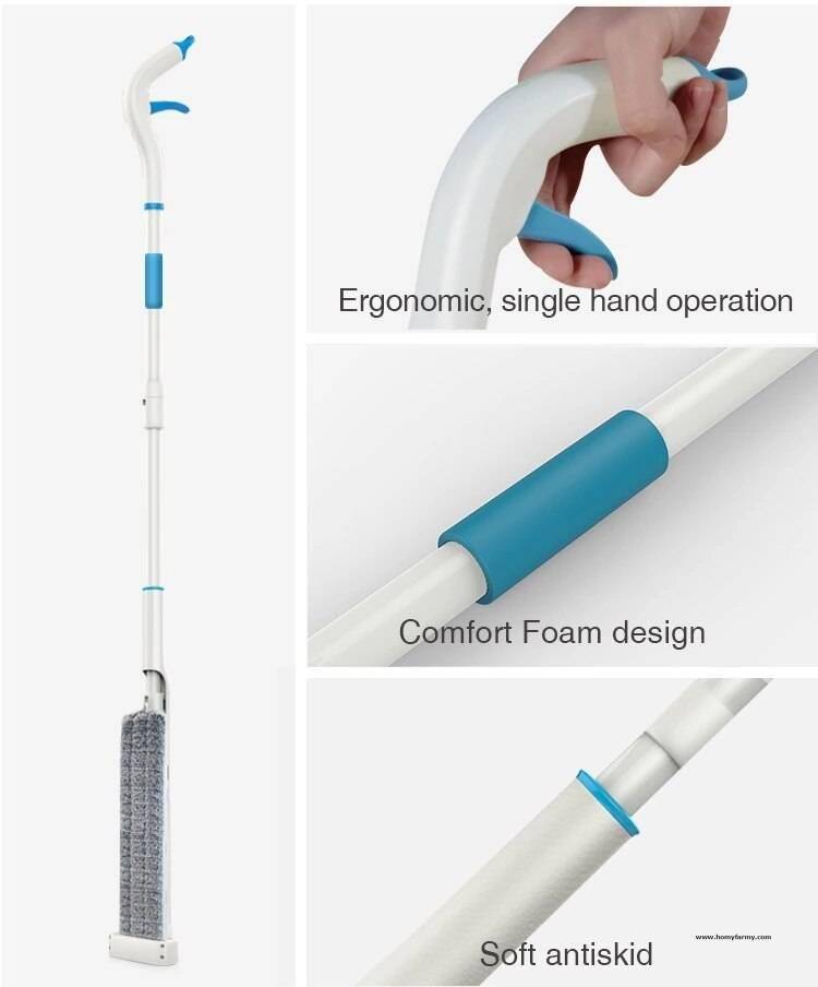 Spray Microfibre Mop With Touch Free Rinse Spray Microfibre Mop With Touch Free Rinse Cleaning Homy Farmy https://homyfarmy.com https://homyfarmy.com/hands-free-microfiber-mop/