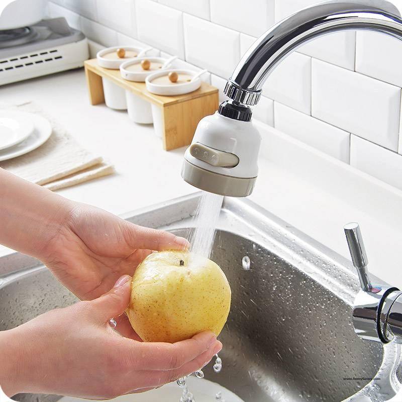 360° Rotatable Water-Saving Faucet Nozzle 360° Rotatable Water-Saving Faucet Nozzle Bathroom Kitchen Homy Farmy https://homyfarmy.com https://homyfarmy.com/360-rotatable-water-saving-faucet-nozzle/