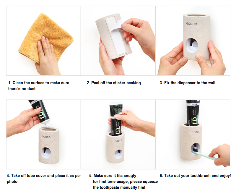 Automatic Dust-Proof Toothpaste Dispenser - Homy Farmy