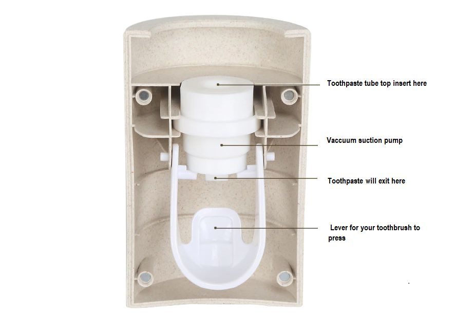 Automatic Dust-Proof Toothpaste Dispenser Automatic Dust-Proof Toothpaste Dispenser Bathroom Homy Farmy https://homyfarmy.com https://homyfarmy.com/automatic-dust-proof-toothpaste-dispenser/