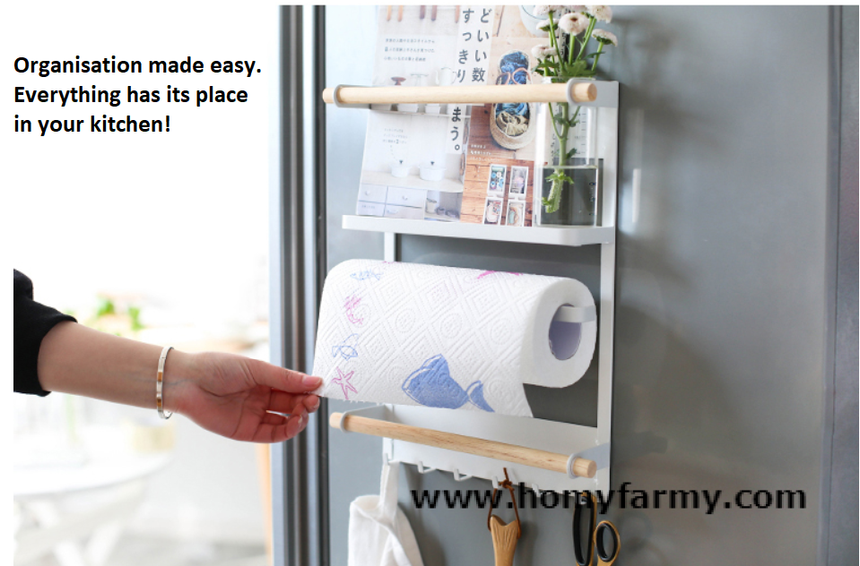 Magnetic Storage Rack For Your Refrigerator Magnetic Storage Rack For Your Refrigerator Home Improvement Homy Farmy https://homyfarmy.com https://homyfarmy.com/magnetic-refrigerator-side-storage-rack/