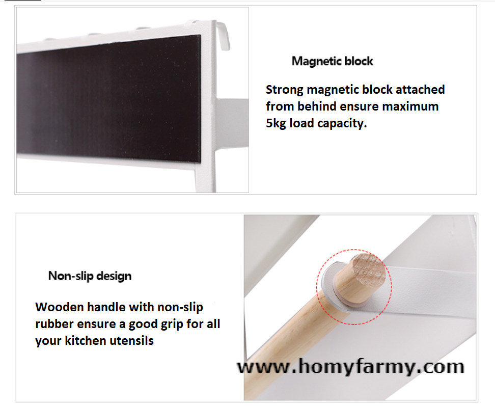 Magnetic Storage Rack For Your Refrigerator MAGNETIC STORAGE RACK