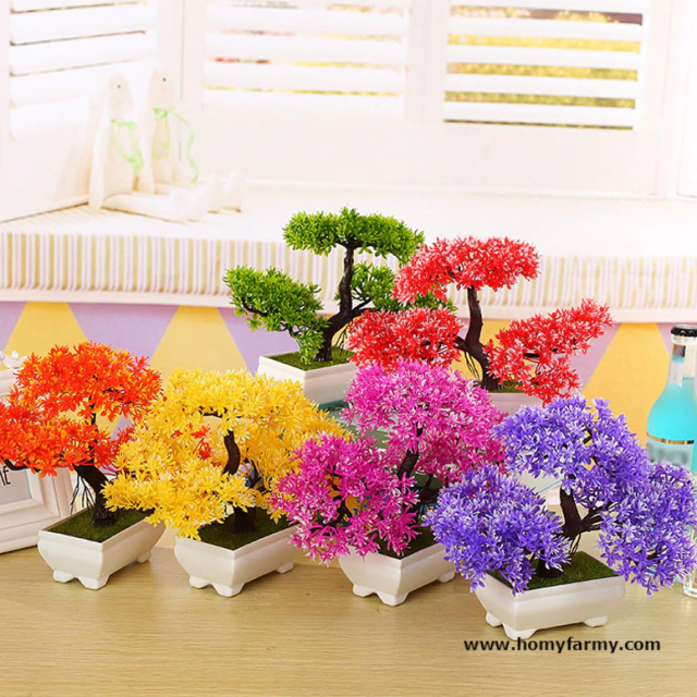 artificial bonsai plant colours Bonsai Simulation Artificial Plant