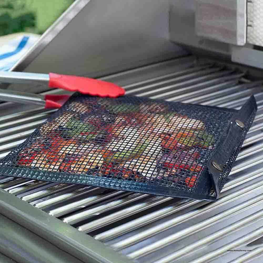Non-Stick Mesh Grill Bag BBQ Non-Stick Grill Bag