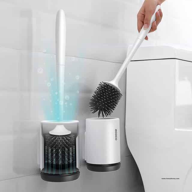 Modern Hygienic Toilet Brush Modern Hygienic Toilet Brush Bathroom Best Sellers Cleaning Homy Farmy https://homyfarmy.com https://homyfarmy.com/modern-hygienic-toilet-brush/