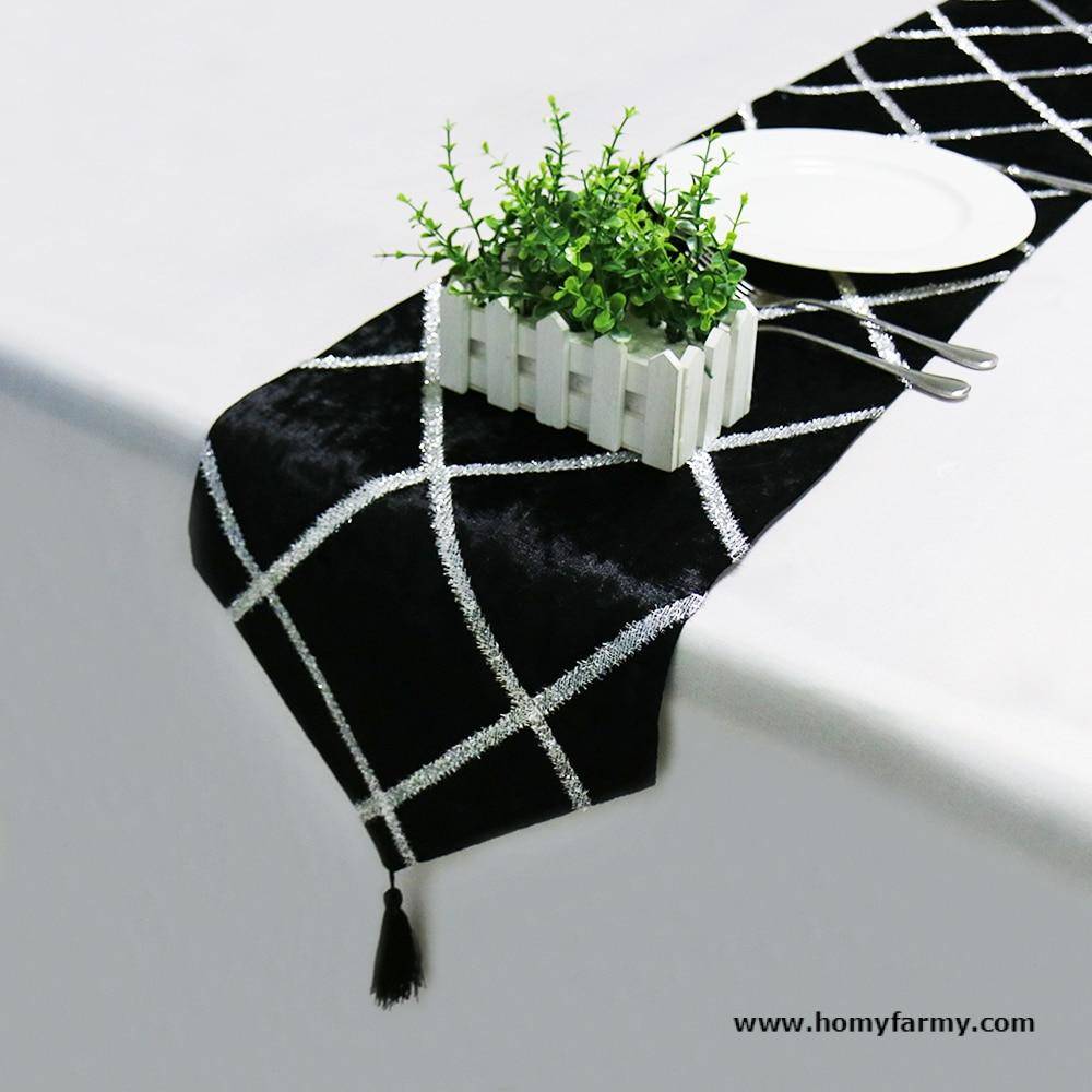Diamond Velvet Table Runner Diamond Velvet Table Runner