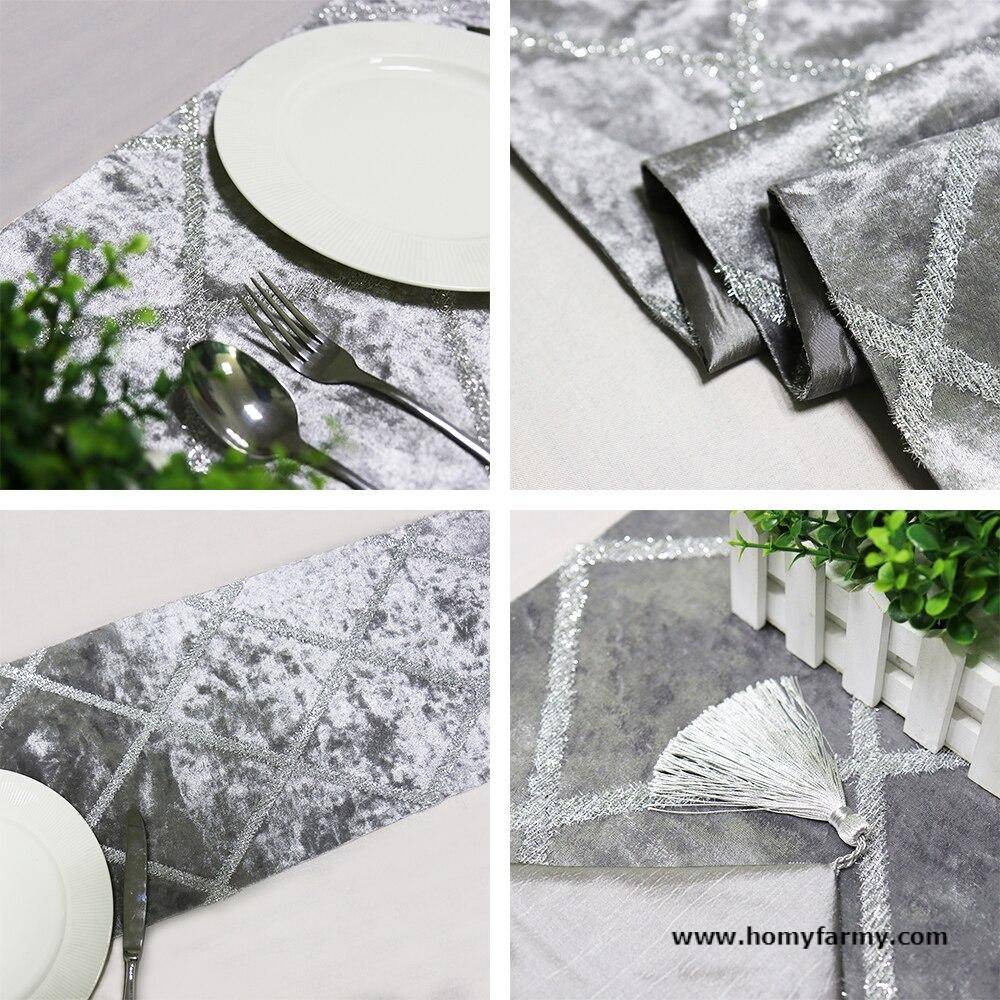 Diamond Velvet Table Runner Diamond Velvet Table Runner