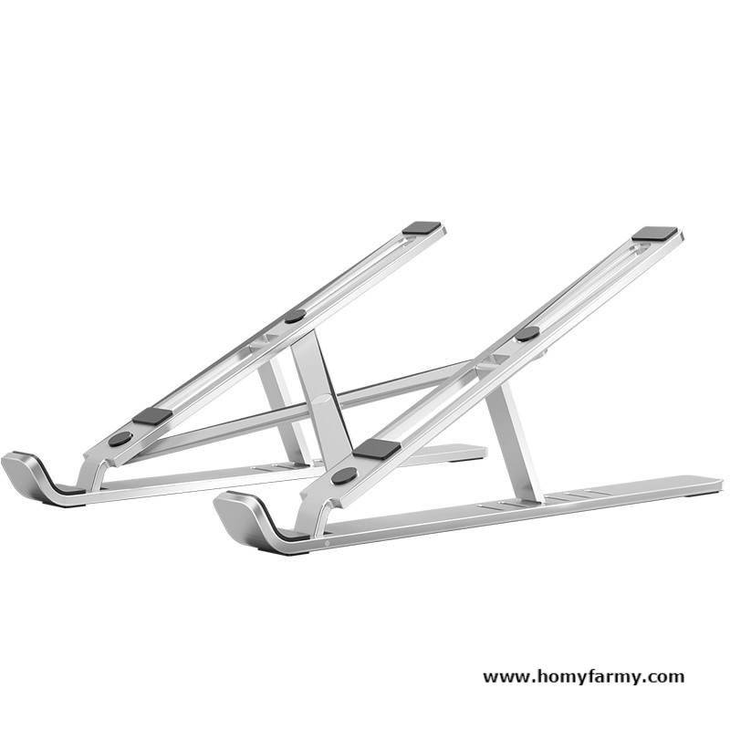 Adjustable Aluminum Laptop Stand Adjustable Aluminum Laptop Stand Best Sellers Home Improvement Color: Silver  Homy Farmy https://homyfarmy.com https://homyfarmy.com/adjustable-aluminum-laptop-stand/