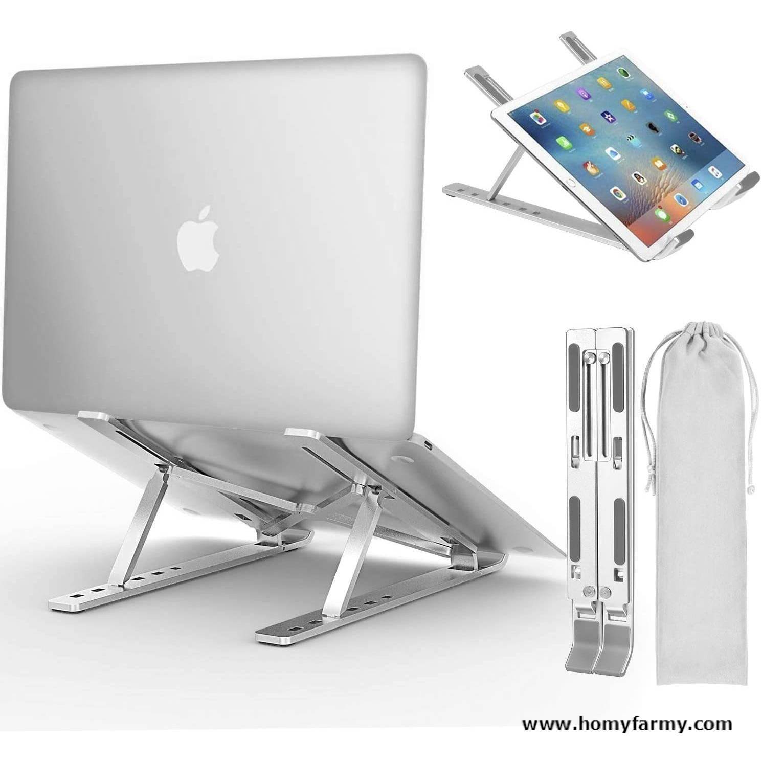 Adjustable Aluminum Laptop Stand Adjustable Aluminum Laptop Stand Best Sellers Home Improvement  Homy Farmy https://homyfarmy.com https://homyfarmy.com/adjustable-aluminum-laptop-stand/