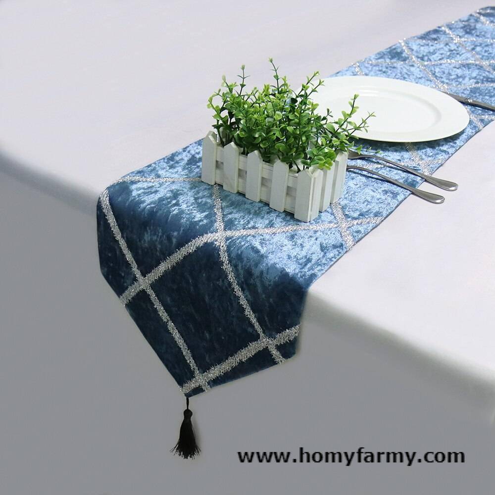 Diamond Velvet Table Runner Diamond Velvet Table Runner