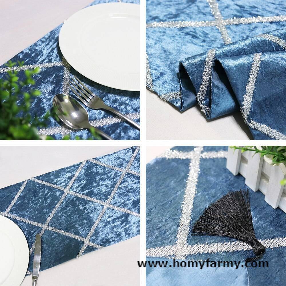 Diamond Velvet Table Runner Diamond Velvet Table Runner
