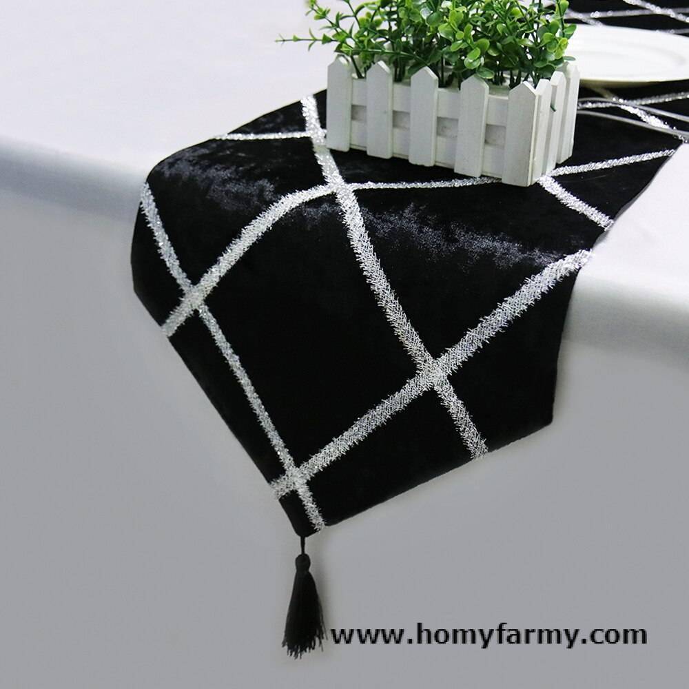 Diamond Velvet Table Runner Diamond Velvet Table Runner