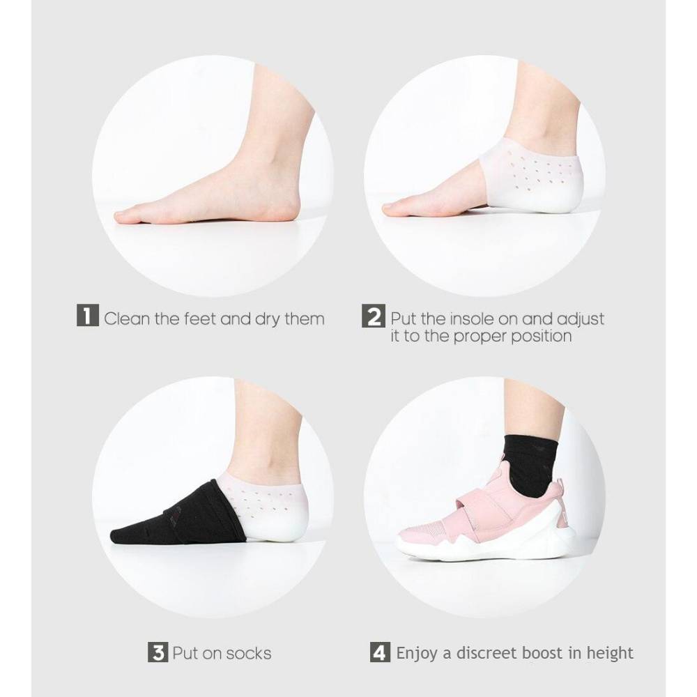 Invisible Height Increase Insoles