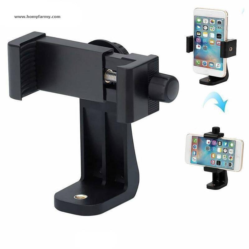 Clip Mount Tripod Adapter for Mobile Phones Clip Mount Tripod Adapter for Mobile Phones Home Improvement Homy Farmy https://homyfarmy.com https://homyfarmy.com/360-degree-rotation-tripod-mount-holder-cell-phone-stand-bracket-clip-mount-bracket-adapter-for-mobile-phones-smartphone/