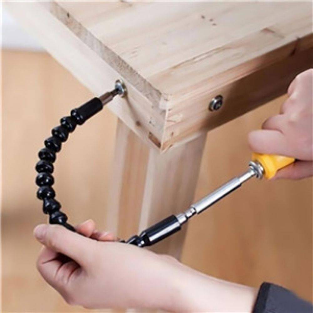 flexible shaft drill extension